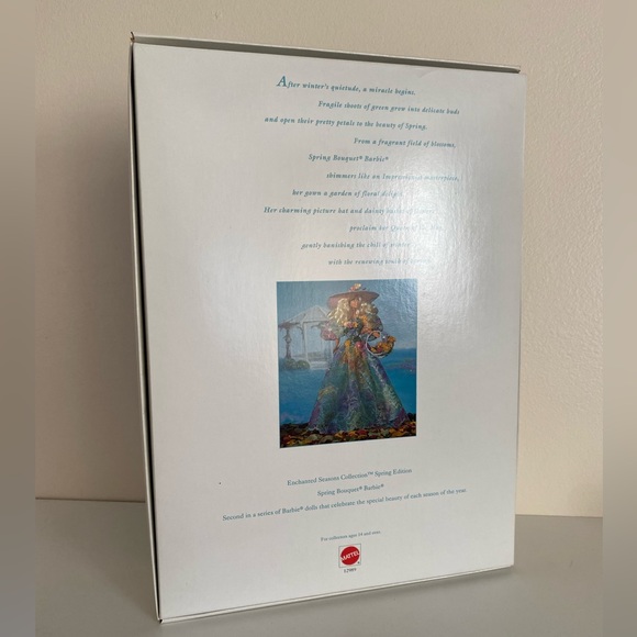 1994 Enchanted Seasons Spring Bouquet Barbie - Picture 5 of 5